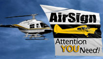 Helicopter Banner